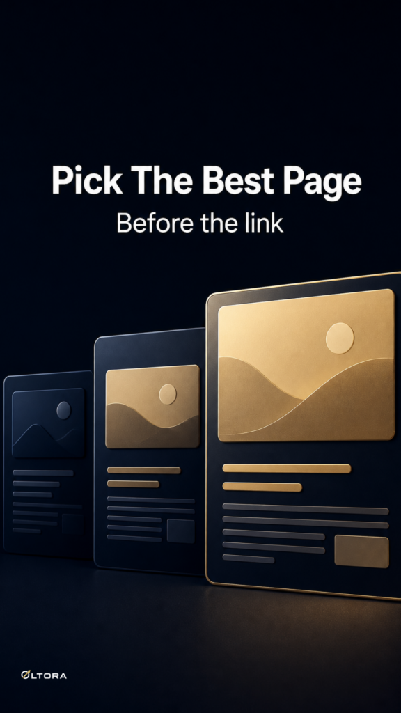 Page Authority Signals: Choose the Right URL for Contextual Backlinks