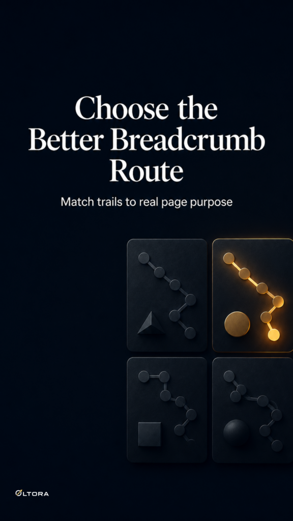 Breadcrumb paths should match the page that matters