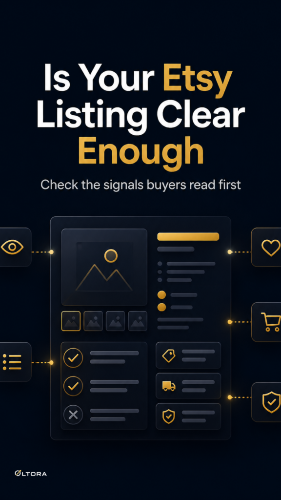 Etsy listing clarity