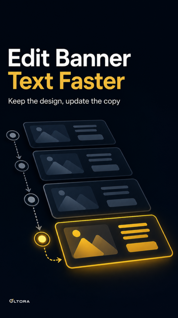 banner text update