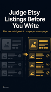 Etsy listing research