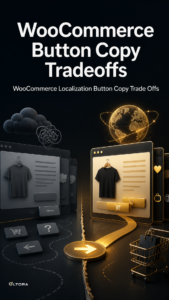 WooCommerce Button Copy Tradeoffs – WooCommerce Localization Button Copy Trade Offs decision diagram