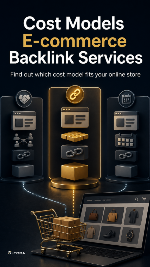 Cost Models E-commerce Backlink Services – Find out which cost model fits your online store comparison graphic