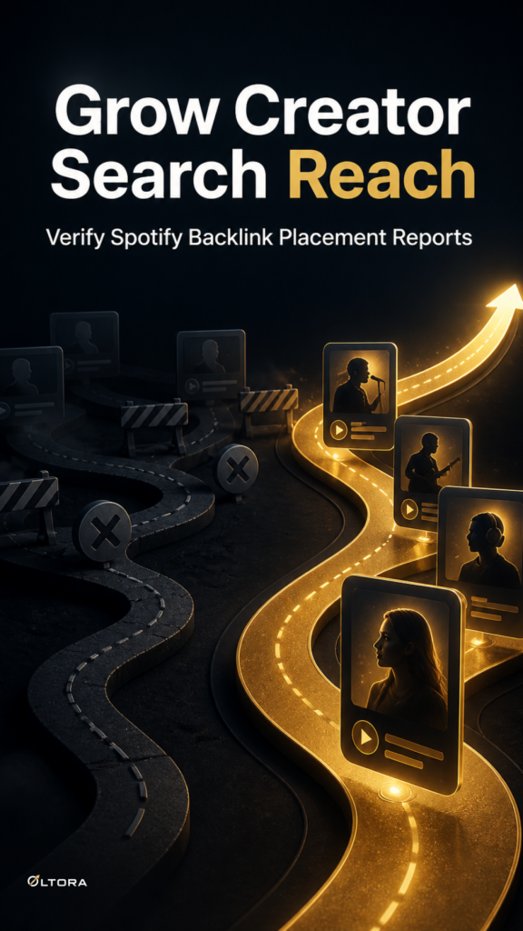 Grow Creator Search Reach – Verify Spotify Backlink Placement Reports checklist graphic