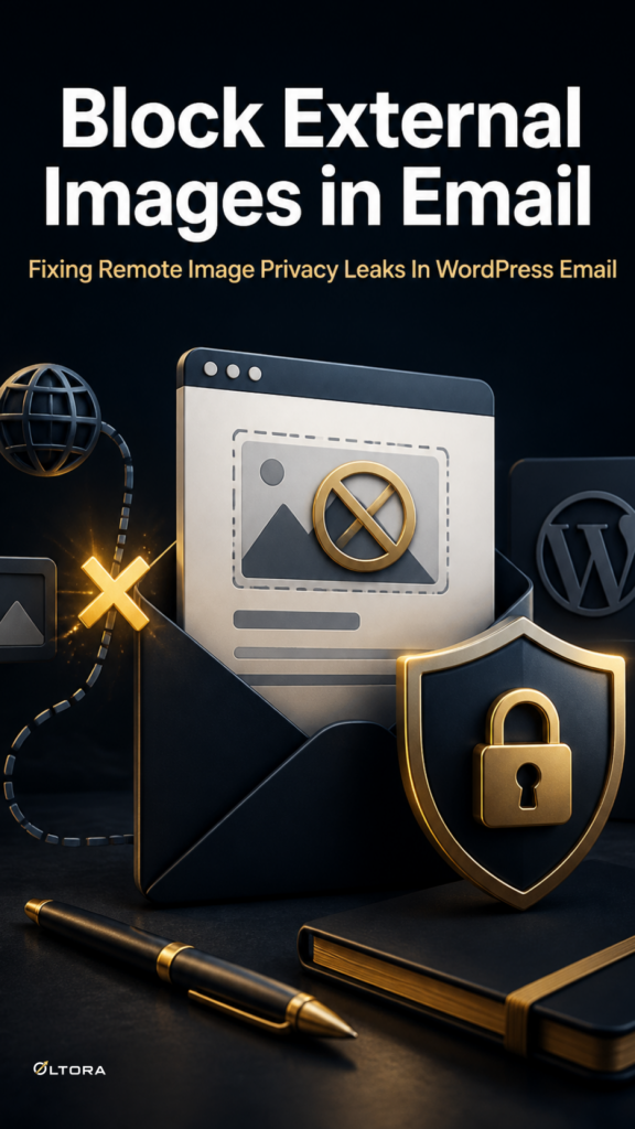 Block External Images in Email – Fixing Remote Image Privacy Leaks In WordPress Email data review graphic