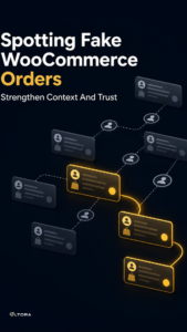 Spotting Fake WooCommerce Orders – Strengthen Context And Trust decision diagram