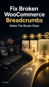 Fix Broken WooCommerce Breadcrumbs – Make The Route Clear data review graphic