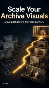 Scale Your Archive Visuals – Move past generic site-wide banners decision diagram