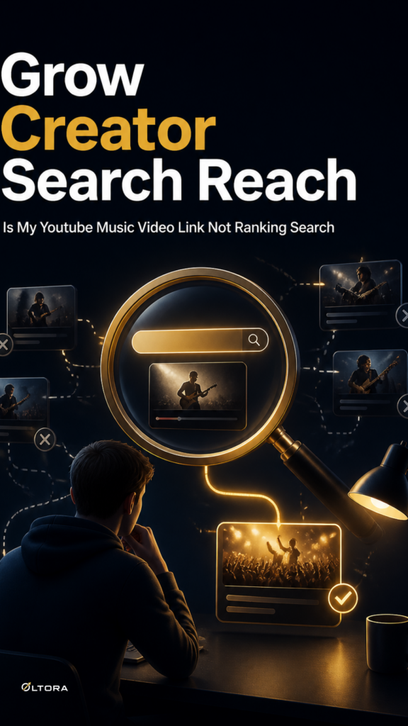 Grow Creator Search Reach – Is My Youtube Music Video Link Not Ranking Search workflow graphic