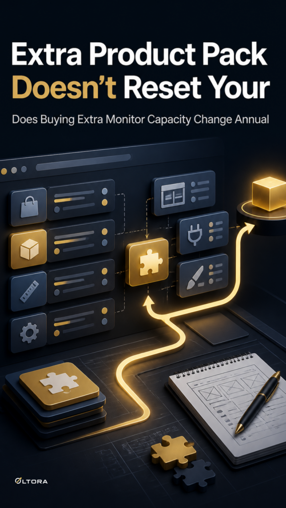 Extra Product Pack Doesn't Reset Your – Does Buying Extra Monitor Capacity Change Annual decision diagram